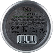 Wosk do modelowania włosów - Sensus Tabu Shine Wax 48 — Zdjęcie N2