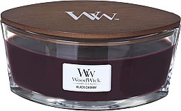 Świeca zapachowa - Woodwick Ellipse Black Cherry — Zdjęcie N1