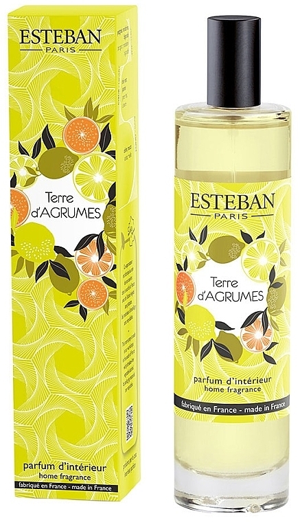 Esteban Terre D'Agrumes - Perfumowany spray do domu — Zdjęcie N1