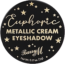 Kup Metaliczny cień do powiek - Barry M Euphoric Metallic Cream Eye Shadow