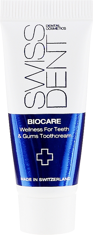 Odbudowująca pasta do zębów - SWISSDENT Biocare Wellness For Teeth And Gums Toothcream — Zdjęcie N1