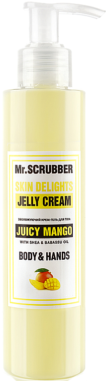 Żelowy krem do ciała i rąk Soczyste mango - Mr.Scrubber Body & Hands Cream — Zdjęcie N1