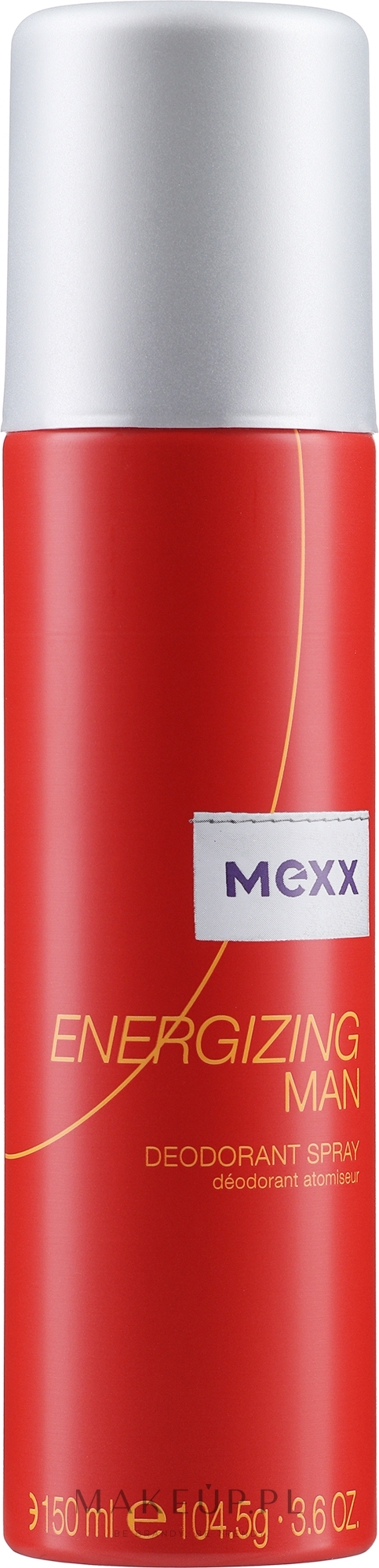 Mexx Energizing Man - Perfumowany dezodorant w atomizerze — Zdjęcie 150 ml