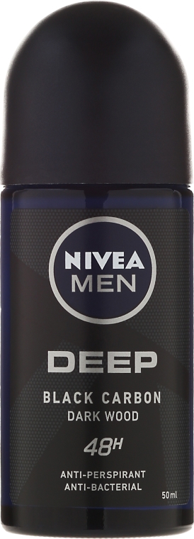 Antyperspirant w kulce z węglem dla mężczyzn - NIVEA MEN Deep Dry & Clean Feel 48H Anti-Perspirant — Zdjęcie N1
