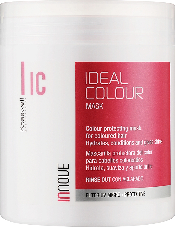 Maska chroniąca kolor włosów farbowanych - Kosswell Professional Innove Ideal Color Mask — Zdjęcie N1