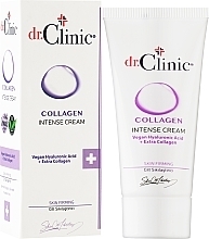 Intensywny krem ​​do twarzy z kolagenem - Dr. Clinic Collagen Intense Cream — Zdjęcie N2