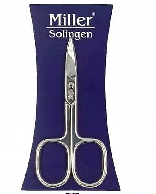 Nożyczki do paznokci, srebrne, 9 cm - Miller Solingen — Zdjęcie N1