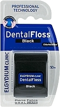 Nić dentystyczna, czarna, 50m - Elgydium Clinic Dental Floss — Zdjęcie N2