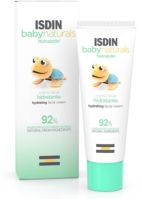 Nawilżający krem do twarzy dla dzieci - Isdin Baby Naturals Daily Moisturising Face Cream — Zdjęcie N1