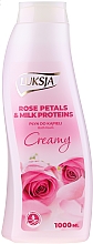 Kup Płyn do kąpieli Płatki róż i proteiny mleka - Luksja Creamy Rose Petals & Milk Proteins