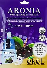 Kup Nawilżająca maska na tkaninie do twarzy z ekstraktem z aronii - Ekel Aronia Ultra Hydrating Essence Mask