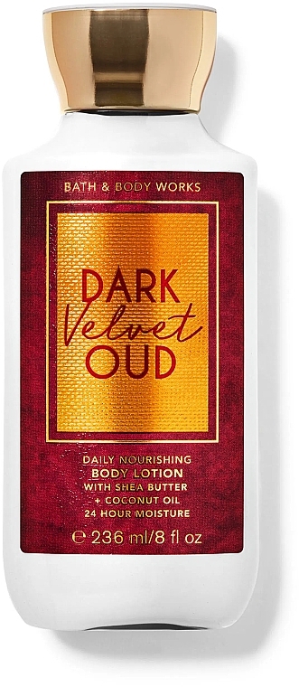 Balsam do ciała - Bath & Body Works Dark Velvet Oud Daily Nourishing Body Lotion — Zdjęcie N1
