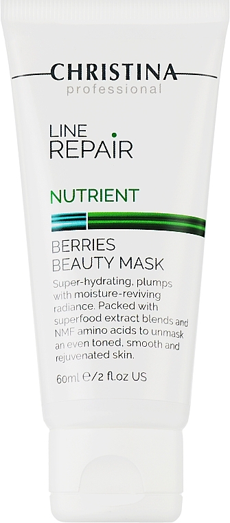 Nawilżająca maseczka do twarzy z jagodami - Christina Line Repair Nutrient Berries Beauty Mask — Zdjęcie N1