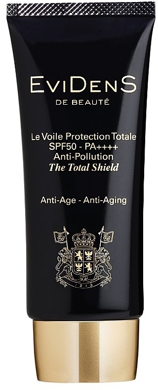 Krem przeciwsłoneczny do twarzy SPF 50++++ - EviDenS De Beaute Total Shield SPF50 PA++++ — Zdjęcie N1