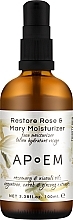 Kup Pachnący krem ​​nawilżający do twarzy i ciała - APoEM Restore Rose & Mary Moisturizer