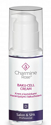 Krem do twarzy z komórkami macierzystymi - Charmine Rose Baku-Cell Cream — Zdjęcie N1