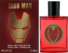 Air-Val International Marvel Iron Man - Woda toaletowa  — Zdjęcie N2