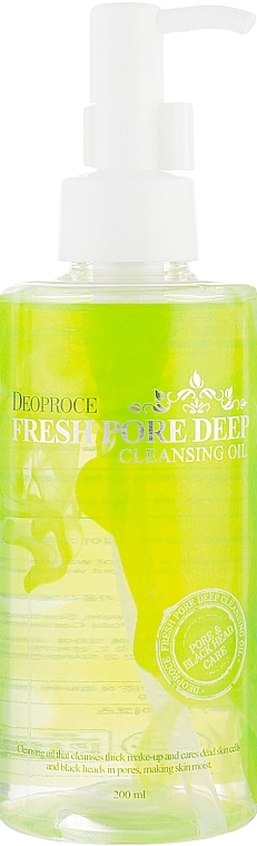 Hydrofilowy olejek do twarzy - Deoproce Fresh Pore Deep Cleansing Oil — Zdjęcie N1