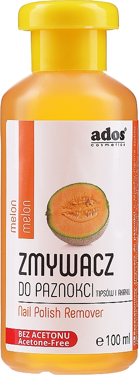 Zmywacz do paznokci bez acetonu Melon - Ados Nail Polish Remover — Zdjęcie N3