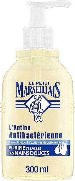 Mydło w płynie - Le Petit Marseillais Liquid Antibacterial Action Soap — Zdjęcie N1