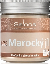 Kup Maska do twarzy, ciała i włosów Glinka marokańska - Saloos Clay Mask Montmorillonite 