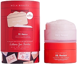 Kup Zestaw - NCLA Beauty Letters For Santa Body Care Set (b/butter/100g + b/scrub/100g) 