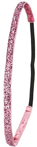 Opaska do włosów, różowa - Ivybands Fresco Glitter Hair Band — Zdjęcie N2