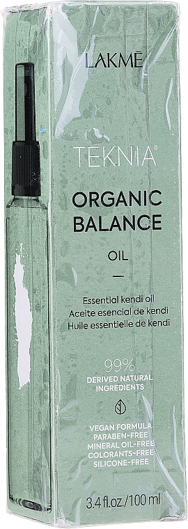 PRZECENA! Organiczny olejek kendi do włosów i ciała - Lakmé Teknia Organic Balance Oil * — Zdjęcie N3