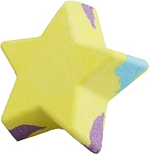 PRZECENA! Musująca gwiazdka do kąpieli Borówka, żółta - Craze Inkee Foamy Star Bath Bomb * — Zdjęcie N2