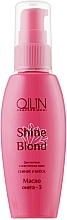 Kup Olej Omega-3 - Ollin Professional Shine Blond Oil