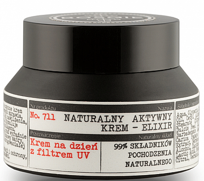 Naturalny aktywny krem-eliksir do twarzy z filtrem UV - Bosqie Natural Active Cream-Elixir — Zdjęcie N1