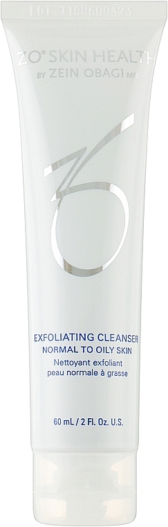 Oczyszczający żel złuszczający do twarzy i ciała z mikrogranulkami jojoba - Zein Obagi Exfoliating Cleanser for Normal to Oily Skin  — Zdjęcie N3