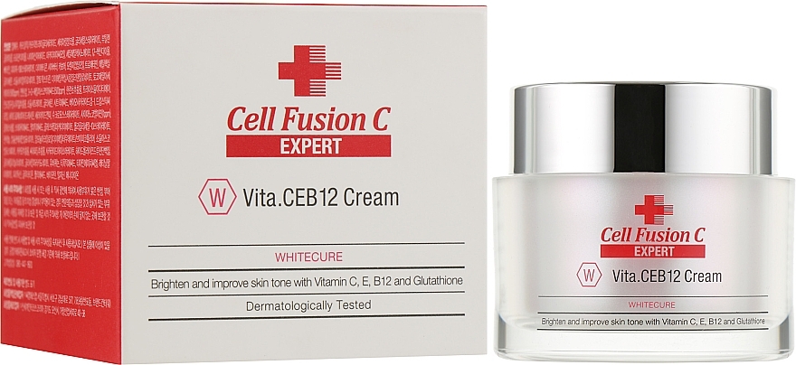 Krem z kompleksem witamin - Cell Fusion C Expert Vita.CEB12 Cream — Zdjęcie N2