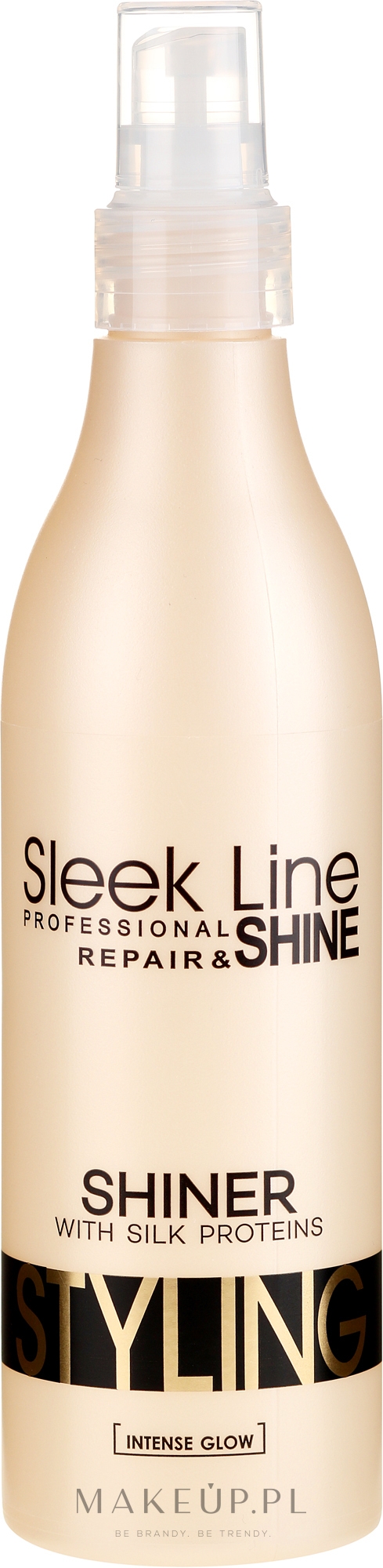 Nabłyszczająca mgiełka z jedwabiem do włosów - Stapiz Sleek Line Silk Shiner — Zdjęcie 300 ml