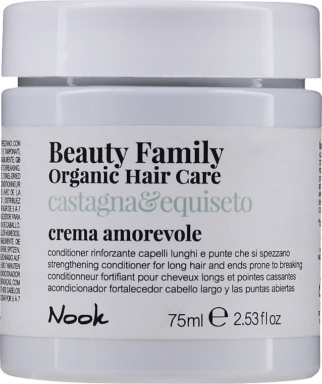 Odżywka do długich i łamliwych włosów - Nook Beauty Family Organic Hair Care Conditioner — Zdjęcie N3