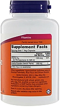 Witamina K2 100mg - Now Foods Vitamin K-2 100mg Veg Capsules — Zdjęcie N2
