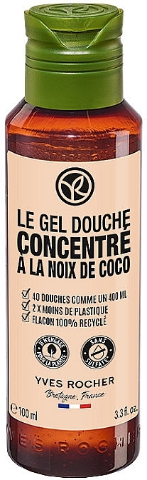 Skoncentrowany żel pod prysznic Kokos - Yves Rocher Coconut Concentrated Shower Gel — Zdjęcie N1