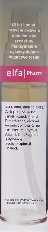 Fluid z ekstraktem z macierzanki tymianku do włosów farbowanych - O'Herbal — Zdjęcie N3
