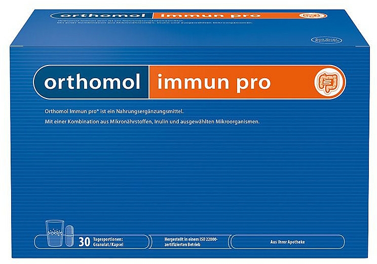 Suplement diety w granulkach, 30 szt - Orthomol Immun Pro — Zdjęcie N1