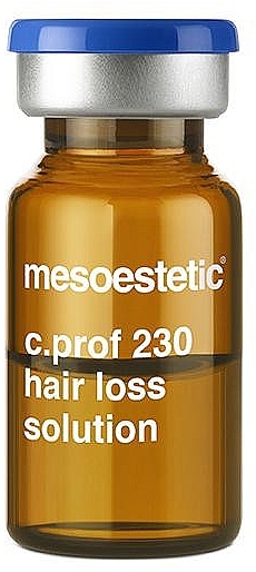 Mezokoktajl do leczenia wypadania włosów - Mesoestetic C.prof 230 Hair Loss Solution — Zdjęcie N1