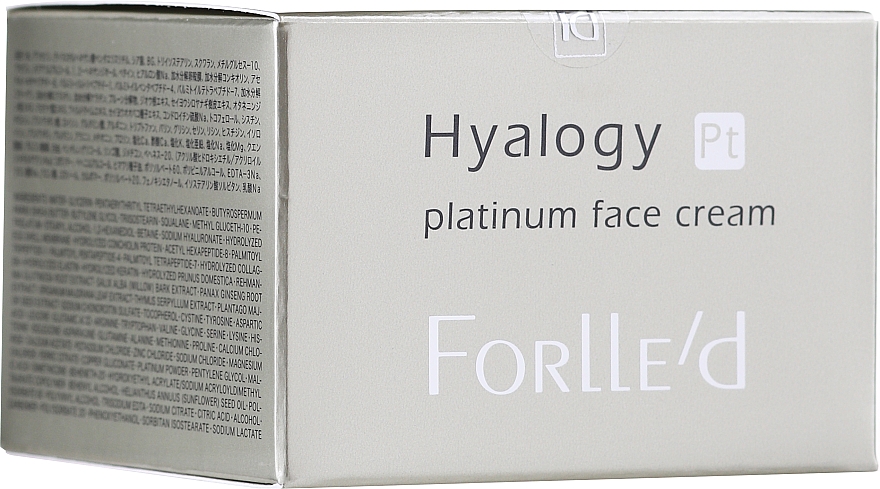 Platynowy krem do twarzy - ForLLe'd Hyalogy Platinum Face Cream — Zdjęcie N1