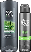 Zestaw - Dove Men + Care Self Care + Gift Set Extra Fresh (deo/150ml + sh/gel/400ml) — Zdjęcie N2