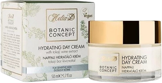 Krem nawilżający na dzień dla skóry wrażliwej - Helia-D Botanic Concept Hydrating Day Cream — Zdjęcie N1