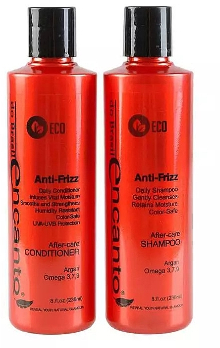 Zestaw - Encanto Anti-Frizz After-Care Set (shm/236ml + cond/236ml) — Zdjęcie N1