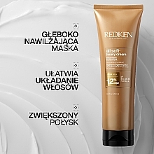 Maska do włosów suchych i łamliwych - Redken All Soft Heavy Cream Treatment — Zdjęcie N2