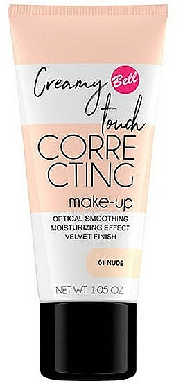 Wygładzający podkład nawilżający do twarzy - Bell Creamy Touch Correcting Make-Up