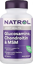 Kup Suplement diety Glukozamina, chondroityna i MSM - Natrol Glucosamine, Chondroitin & MSM