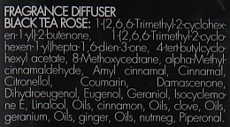 Dyfuzor zapachowy - Millefiori Milano Black Tea Rose Fragrance Diffuser — Zdjęcie N5