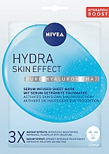 Natychmiastowo nawadniająca maska-serum w płachcie - NIVEA HYDRA Skin Effect — Zdjęcie N1