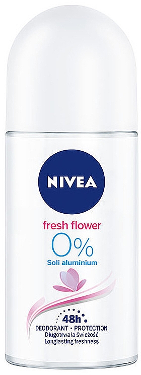 Dezodorant w kulce - NIVEA Fresh Flower 48H Deodorant — Zdjęcie N1